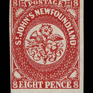 Lot 299 - FORGERIES & FANTASIES:  Newfoundland  8 Pence Die Proof Type A - Image 1