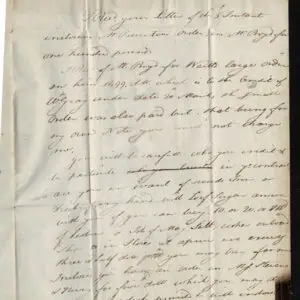 Lot 002 - UNITED STATES: Stampless 1797, reddish Straight line SALEM APRIL 10 (Mass) 2 -lines on folded letter - Image 4