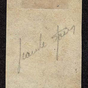 Lot 300 - FORGERIES & FANTASIES:  Newfoundland  8 Pence, Type C with gum. SHEET MARGIN COPY - Image 2