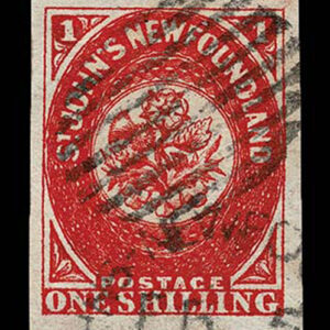 Lot 302 - FORGERIES & FANTASIES:  Newfoundland One Shilling Type C, ?used? - Image 1