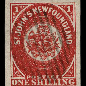 Lot 303 - FORGERIES & FANTASIES:  Newfoundland One Shilling Type C, ?used? - Image 1