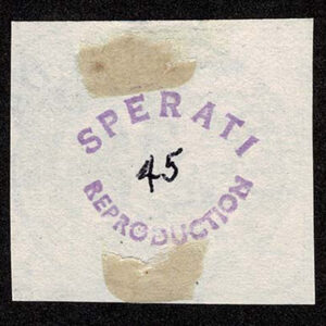 Lot 321 - SPERATI: Brazil 1843 60r black - Image 2