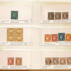 Lot 333 - FORGERIES & FANTASIES: FRANCE, 155 "stamps" - Image 27