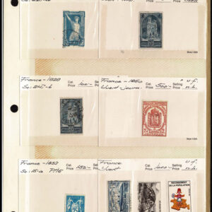 Lot 333 - FORGERIES & FANTASIES: FRANCE, 155 "stamps" - Image 35