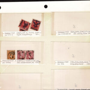 Lot 334 - FORGERIES & FANTASIES: GERMAN STATES, etc. 425 stamps - Image 29