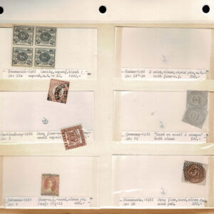 Lot 334 - FORGERIES & FANTASIES: GERMAN STATES, etc. 425 stamps - Image 31