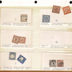 Lot 334 - FORGERIES & FANTASIES: GERMAN STATES, etc. 425 stamps - Image 34