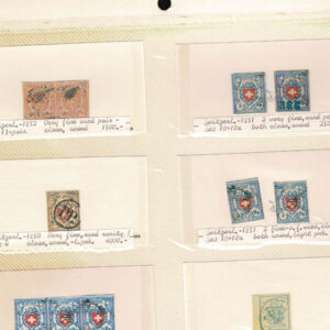 Lot 336 - FORGERIES & FANTASIES:SWITZERLAND 192 "stamps" from cantonals to classics, - Image 5