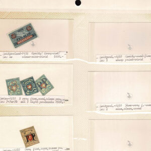 Lot 336 - FORGERIES & FANTASIES:SWITZERLAND 192 "stamps" from cantonals to classics, - Image 9