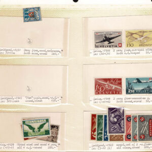 Lot 336 - FORGERIES & FANTASIES:SWITZERLAND 192 "stamps" from cantonals to classics, - Image 13