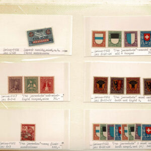 Lot 336 - FORGERIES & FANTASIES:SWITZERLAND 192 "stamps" from cantonals to classics, - Image 15