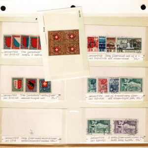 Lot 336 - FORGERIES & FANTASIES:SWITZERLAND 192 "stamps" from cantonals to classics, - Image 17