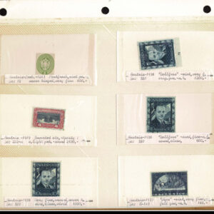 Lot 337 - FORGERIES & FANTASIES:REST OF THE WORLD,  925 "stamps" - Image 1