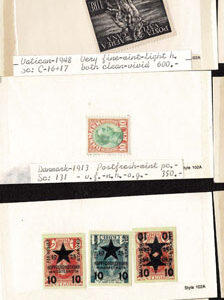 Lot 337 - FORGERIES & FANTASIES:REST OF THE WORLD,  925 "stamps" - Image 8
