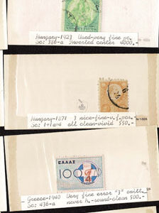 Lot 337 - FORGERIES & FANTASIES:REST OF THE WORLD,  925 "stamps" - Image 9