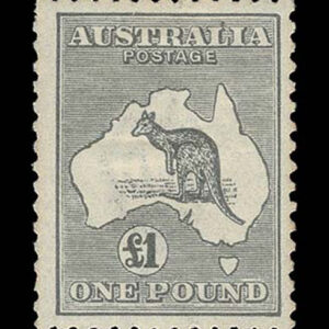Lot 338 - AUSTRALIA: 1924 L1 gray - Image 1