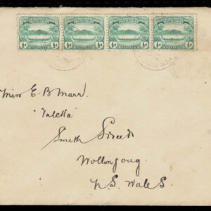 Lot 342 - BRITISH SOLOMON ISLANDS: 1908-11 1/2d green STRIP OF FOUR - Image 1