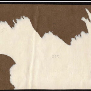 Lot 350 - BRITISH SOLOMON ISLANDS: Used to London, 1910 5sh green on yellow TOP SHEET MARGIN PAIR with guide mark - Image 2