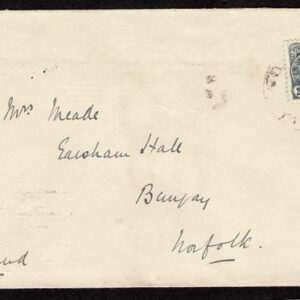 Lot 352 - BRITISH SOLOMON ISLANDS: 1908 to 1911 Small Canoe Issue set of 5 envelopes and 1 picture postcard - Image 13