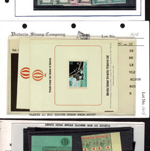 Lot 361 - BRITISH SOLOMON ISLANDS:  1913 to 1980  Selection of a few hundred  on stock pages and 5 auction lot sheets - Image 2