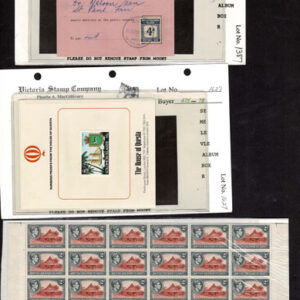 Lot 361 - BRITISH SOLOMON ISLANDS:  1913 to 1980  Selection of a few hundred  on stock pages and 5 auction lot sheets - Image 3