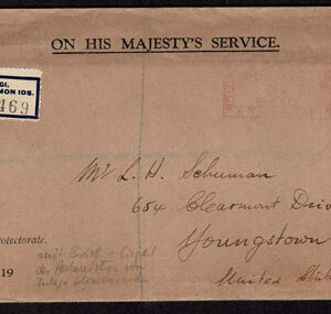 Lot 362 - BRITISH SOLOMON ISLANDS:  1913 to 1935 George V Issues, 20 envelopes plus 20 picture postcards - Image 33