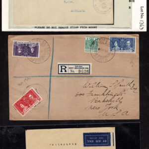 Lot 362 - BRITISH SOLOMON ISLANDS:  1913 to 1935 George V Issues, 20 envelopes plus 20 picture postcards - Image 55