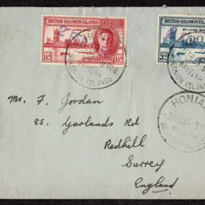 Lot 363 - BRITISH SOLOMON ISLANDS:  1913 to 1935 George VI Issues; 180+ covers running the gamut of the pre and post war issues - Image 2