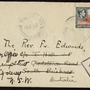 Lot 363 - BRITISH SOLOMON ISLANDS:  1913 to 1935 George VI Issues; 180+ covers running the gamut of the pre and post war issues - Image 5