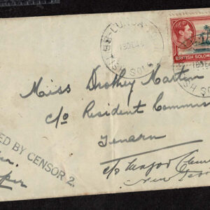 Lot 363 - BRITISH SOLOMON ISLANDS:  1913 to 1935 George VI Issues; 180+ covers running the gamut of the pre and post war issues - Image 7