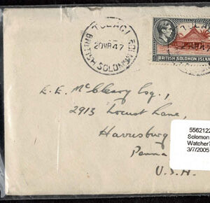 Lot 363 - BRITISH SOLOMON ISLANDS:  1913 to 1935 George VI Issues; 180+ covers running the gamut of the pre and post war issues - Image 9