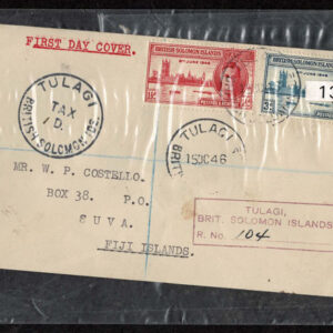 Lot 363 - BRITISH SOLOMON ISLANDS:  1913 to 1935 George VI Issues; 180+ covers running the gamut of the pre and post war issues - Image 17