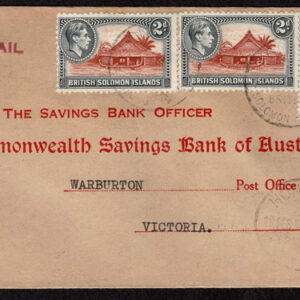 Lot 363 - BRITISH SOLOMON ISLANDS:  1913 to 1935 George VI Issues; 180+ covers running the gamut of the pre and post war issues - Image 21