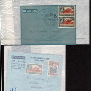 Lot 363 - BRITISH SOLOMON ISLANDS:  1913 to 1935 George VI Issues; 180+ covers running the gamut of the pre and post war issues - Image 32