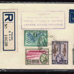 Lot 363 - BRITISH SOLOMON ISLANDS:  1913 to 1935 George VI Issues; 180+ covers running the gamut of the pre and post war issues - Image 49