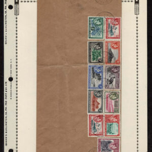 Lot 363 - BRITISH SOLOMON ISLANDS:  1913 to 1935 George VI Issues; 180+ covers running the gamut of the pre and post war issues - Image 51