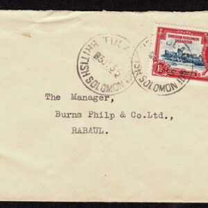 Lot 363 - BRITISH SOLOMON ISLANDS:  1913 to 1935 George VI Issues; 180+ covers running the gamut of the pre and post war issues - Image 53