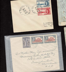 Lot 363 - BRITISH SOLOMON ISLANDS:  1913 to 1935 George VI Issues; 180+ covers running the gamut of the pre and post war issues - Image 54