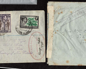 Lot 363 - BRITISH SOLOMON ISLANDS:  1913 to 1935 George VI Issues; 180+ covers running the gamut of the pre and post war issues - Image 55