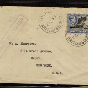 Lot 363 - BRITISH SOLOMON ISLANDS:  1913 to 1935 George VI Issues; 180+ covers running the gamut of the pre and post war issues - Image 56