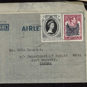 Lot 363 - BRITISH SOLOMON ISLANDS:  1913 to 1935 George VI Issues; 180+ covers running the gamut of the pre and post war issues - Image 57