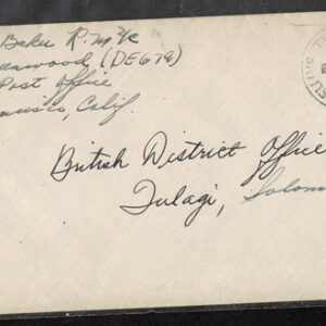 Lot 363 - BRITISH SOLOMON ISLANDS:  1913 to 1935 George VI Issues; 180+ covers running the gamut of the pre and post war issues - Image 60