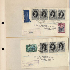 Lot 363 - BRITISH SOLOMON ISLANDS:  1913 to 1935 George VI Issues; 180+ covers running the gamut of the pre and post war issues - Image 62