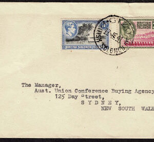 Lot 363 - BRITISH SOLOMON ISLANDS:  1913 to 1935 George VI Issues; 180+ covers running the gamut of the pre and post war issues - Image 64