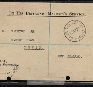 Lot 363 - BRITISH SOLOMON ISLANDS:  1913 to 1935 George VI Issues; 180+ covers running the gamut of the pre and post war issues - Image 66