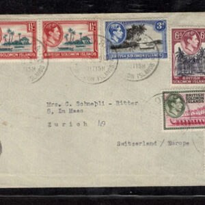 Lot 363 - BRITISH SOLOMON ISLANDS:  1913 to 1935 George VI Issues; 180+ covers running the gamut of the pre and post war issues - Image 68