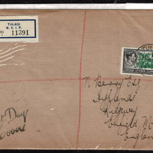 Lot 363 - BRITISH SOLOMON ISLANDS:  1913 to 1935 George VI Issues; 180+ covers running the gamut of the pre and post war issues - Image 79