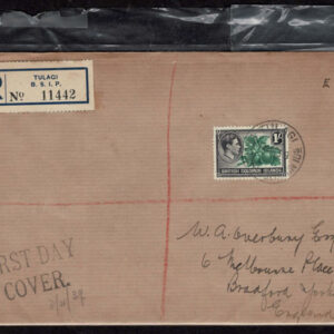 Lot 363 - BRITISH SOLOMON ISLANDS:  1913 to 1935 George VI Issues; 180+ covers running the gamut of the pre and post war issues - Image 80