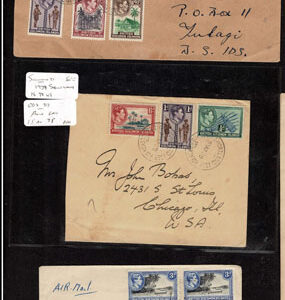 Lot 363 - BRITISH SOLOMON ISLANDS:  1913 to 1935 George VI Issues; 180+ covers running the gamut of the pre and post war issues - Image 88