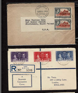 Lot 363 - BRITISH SOLOMON ISLANDS:  1913 to 1935 George VI Issues; 180+ covers running the gamut of the pre and post war issues - Image 90